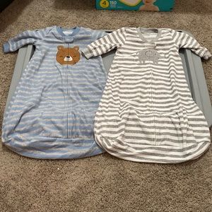 Set of 2 Carter’s Fleece Sleep Sacks